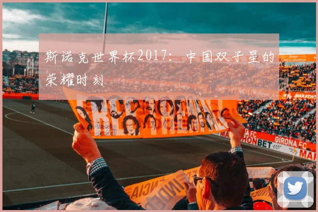 斯诺克世界杯2017：中国双子星的荣耀时刻